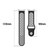 Strap-it Strap-it Google Pixel Watch 3 - 41mm Sport Strap (Black/Gray) Strap-it Strap-it Google Pixel Watch 3 - 41mm Sport Strap (Black/Gray)