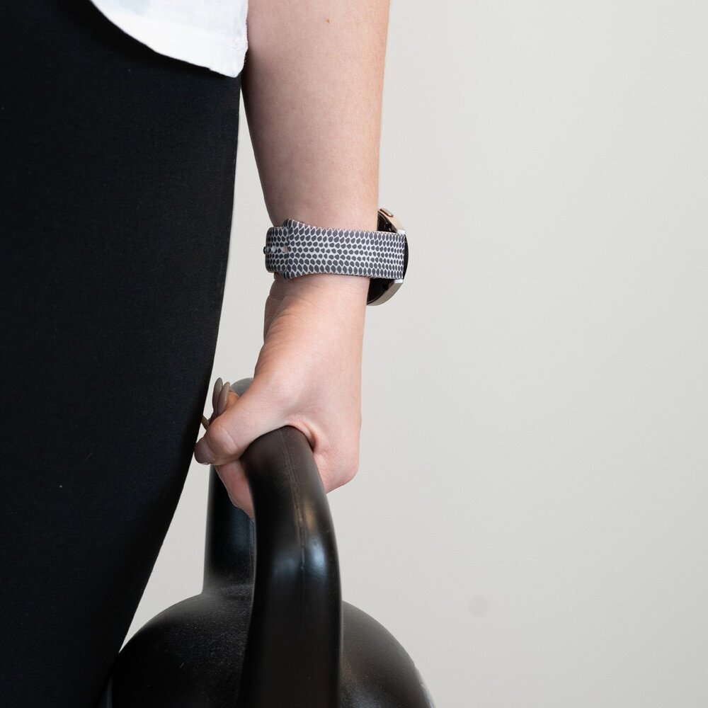 Bandz Bandz Withings ScanWatch 2 - 42mm Silicone Strap 'Snake'