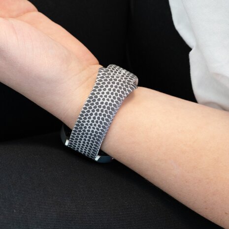 Bandz Bandz Withings ScanWatch 2 - 42mm Silicone Strap 'Snake'