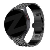 Bandz Bandz Withings Steel HR - 40mm Steel Strap 'Dragon' (Black) Bandz Bandz Withings Steel HR - 40mm Steel Strap 'Dragon' (Black)