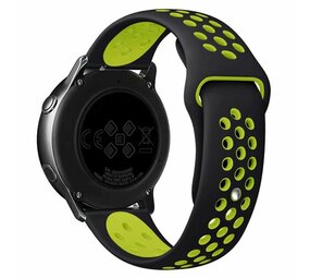 Strap-it Withings ScanWatch 2 - 38mm Sport Strap (Black/Yellow) Strap-it Withings ScanWatch 2 - 38mm Sport Strap (Black/Yellow)