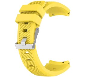 Strap-it Watch Strap 22mm Silicone - Quick Release (Yellow)