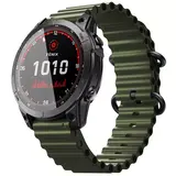 Strap-it Garmin Epix Pro (Gen 2) 51mm Ocean Strap (Army Green)