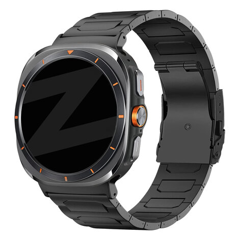 Bandz Bandz Samsung Galaxy Watch Ultra Titanium Strap 'Deluxe' (Black) Bandz Bandz Samsung Galaxy Watch Ultra Titanium Strap 'Deluxe' (Black)