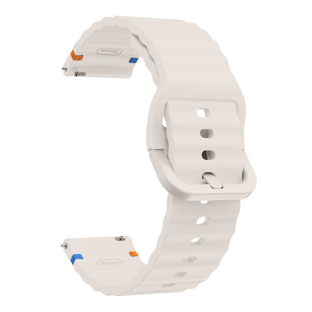 Strap-it Strap-it Polar Pacer Wave Silicone Strap (Starlight)