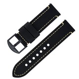 Strap-it Watch Strap 18mm Leather - Quick Release (Black) Strap-it Watch Strap 18mm Leather - Quick Release (Black)