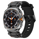 Strap-it Samsung Galaxy Watch Ultra 'Explorer' TPU Strap (Black with Black) Strap-it Samsung Galaxy Watch Ultra 'Explorer' TPU Strap (Black with Black)