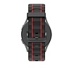 Bandz Bandz Huawei Watch GT 5 Pro - 46mm Sport Strap Striped (Black/Red) Bandz Bandz Huawei Watch GT 5 Pro - 46mm Sport Strap Striped (Black/Red)