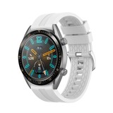 Strap-it Huawei Watch GT 5 Pro - 46mm Extreme Silicone Strap (White)