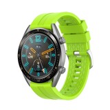 Strap-it Huawei Watch GT 5 Pro - 46mm Extreme Silicone Strap (Lime)