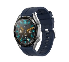 Strap-it Huawei Watch GT 5 Pro - 46mm Extreme Silicone Strap (Dark Blue) Strap-it Huawei Watch GT 5 Pro - 46mm Extreme Silicone Strap (Dark Blue)