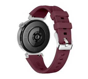 Strap-it Huawei Watch GT 5 - 41mm Premium Silicone Strap (Wine Red)