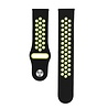 Strap-it Strap-it Huawei Watch GT 5 Pro - 42mm Sport Strap (Black/Yellow) Strap-it Strap-it Huawei Watch GT 5 Pro - 42mm Sport Strap (Black/Yellow)