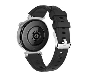 Strap-it Huawei Watch GT 4 - 41mm Premium Silicone Strap (Black)
