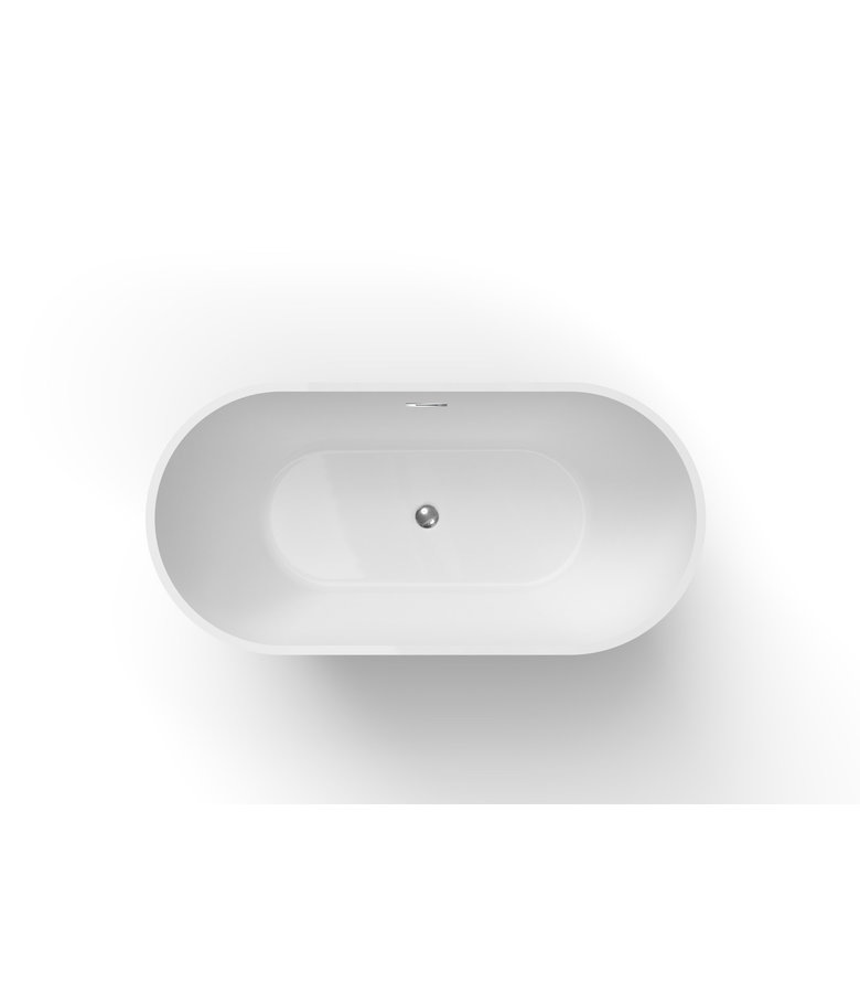 Vrijstaand ligbad Bahia 170 x 75 x 58cm - wit