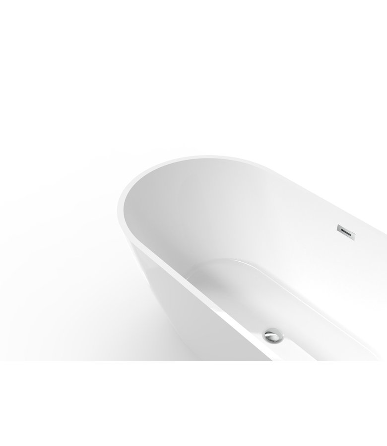 Vrijstaand ligbad Bahia 170 x 75 x 58cm - wit