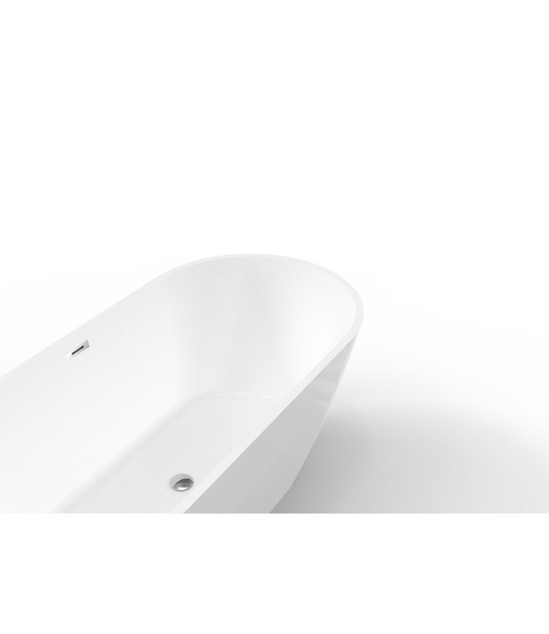 Vrijstaand ligbad Bahia 170 x 75 x 58cm - wit