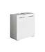 Wastafelkast Jupiter 60 x 30 x 60 cm - grijs met wit