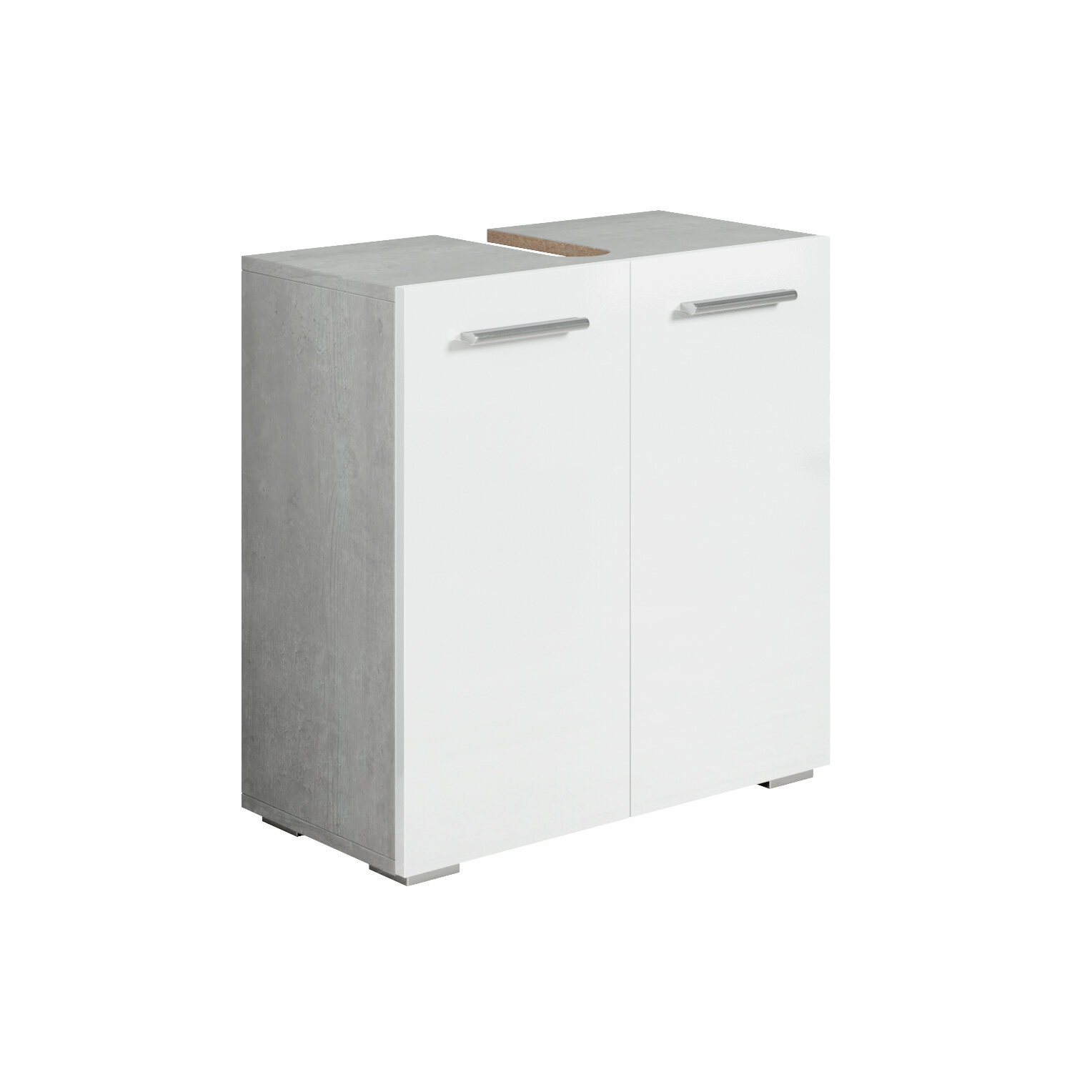 Vicco Armario de pared Riad, Blanco, 60 x 66 cm con 2 puertas | Leroy Merlin