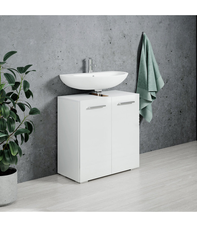 Wastafelkast Jupiter 60 x 30 x 60 cm - wit