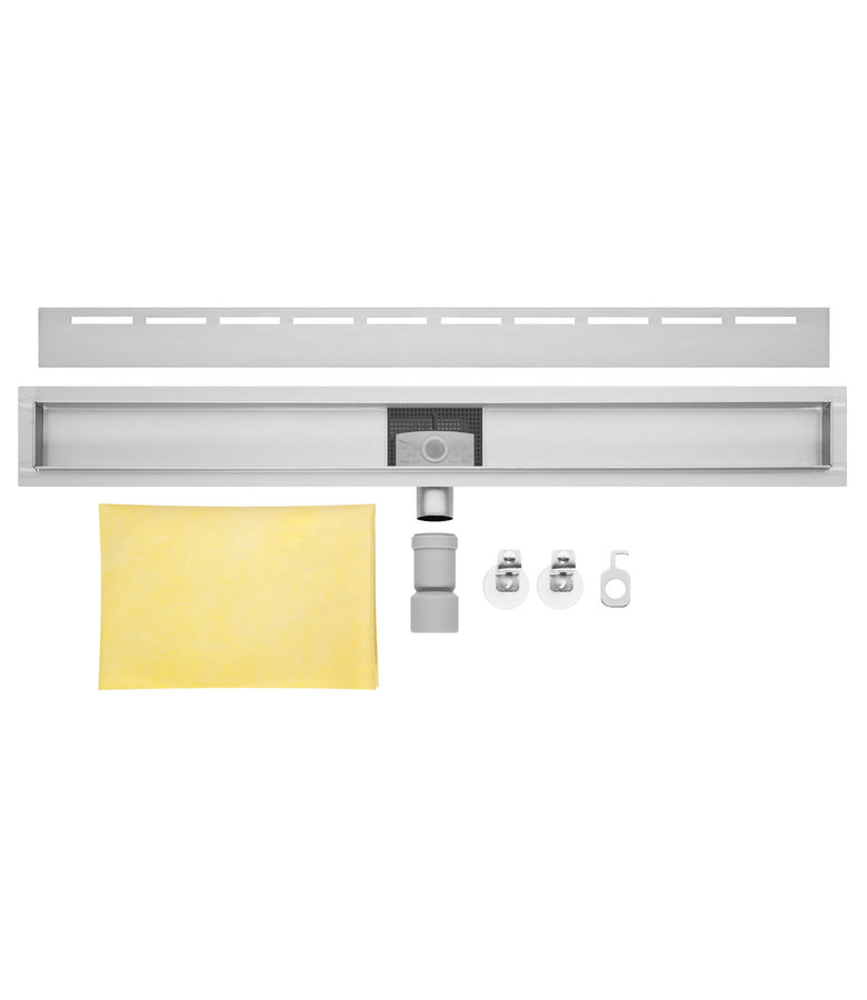 Douchegoot 90 x 7 cm - BP05 - RVS