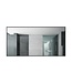 Spiegel Concave 120 x 60 cm - zwart