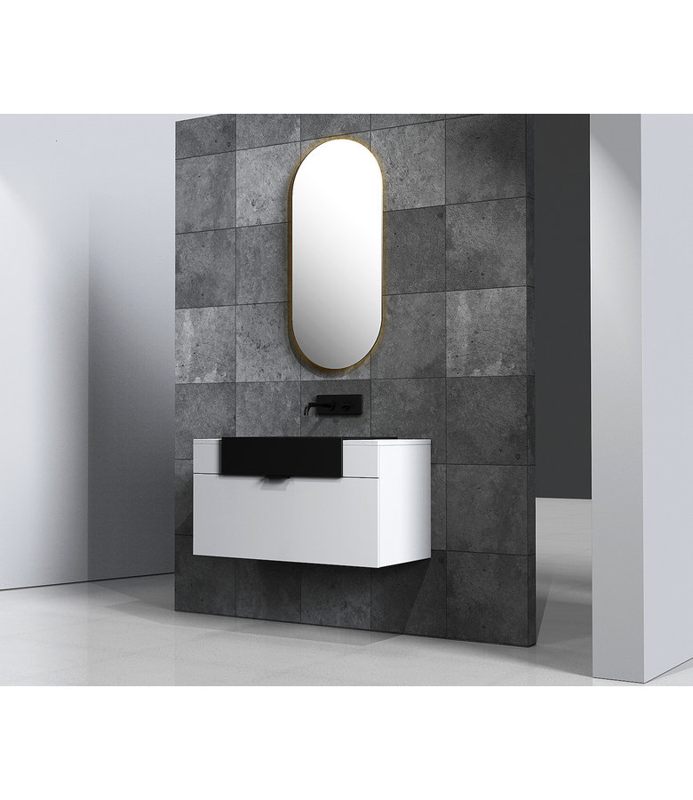 Spiegel Valencia LED 45 x 100cm