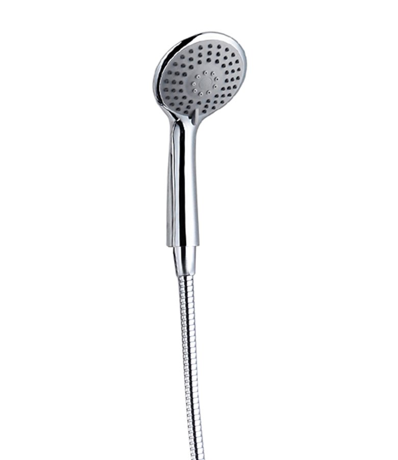 Handdouche Dely - chroom - met flexibele slang 150cm