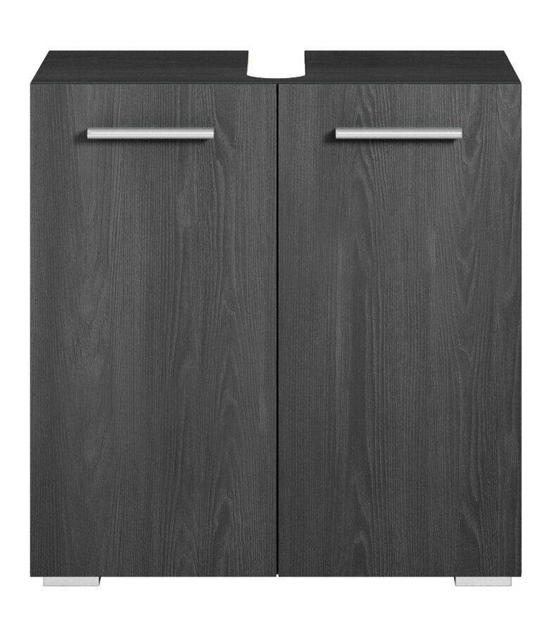 Wastafelkast Jupiter 60 x 30 x 60 cm - zwart houtnerf