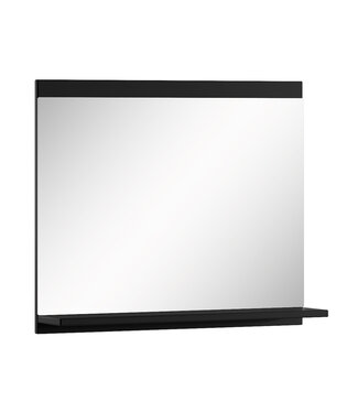 Spiegel Montreal 60 x 12 x 50 cm - mat zwart