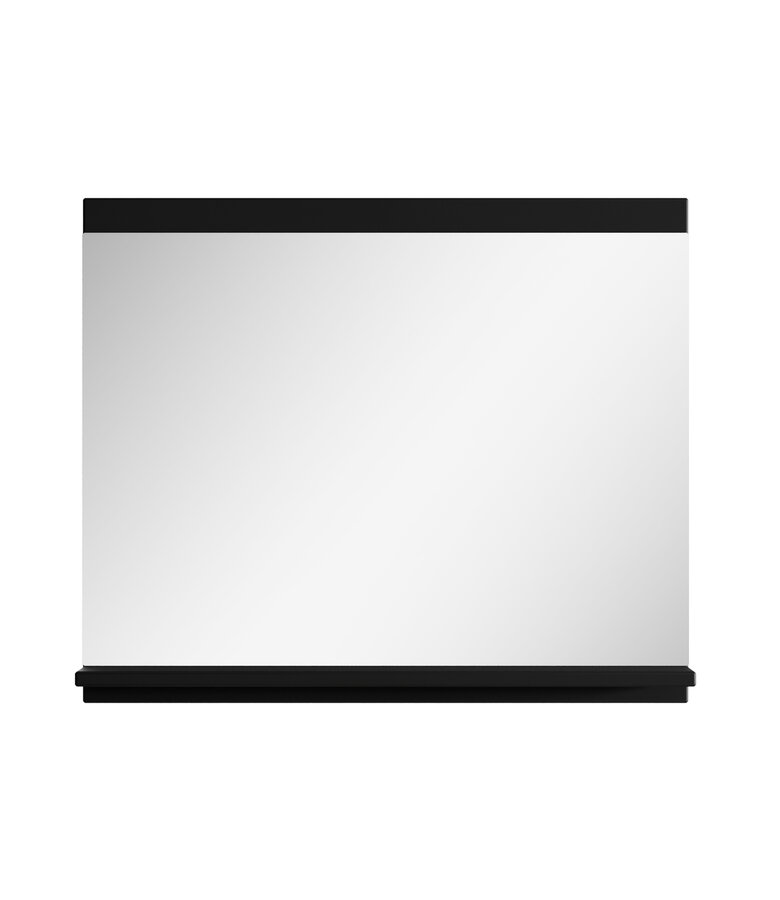 Spiegel Montreal 60 x 12 x 50 cm - mat zwart