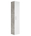 Badkamerkast Pluto 30 x 30 x 150 cm - grijs met wit