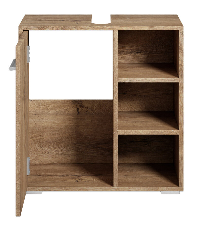 Wastafelkast Neptunus 60 x 28 x 60 cm - bruin eiken