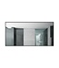 Spiegel Concave 140 x 60 cm - zwart