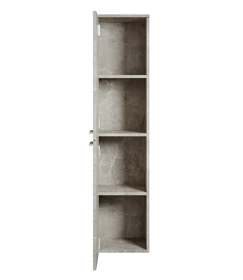 Badkamerkast Saturnus 35 x 35 x 130 cm - grijs