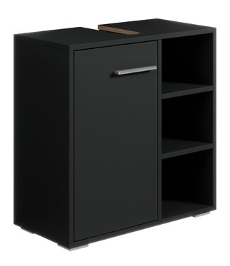 Wastafelkast Neptunus 60 x 28 x 60 cm - mat zwart