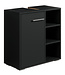 Wastafelkast Neptunus 60 x 28 x 60 cm - mat zwart