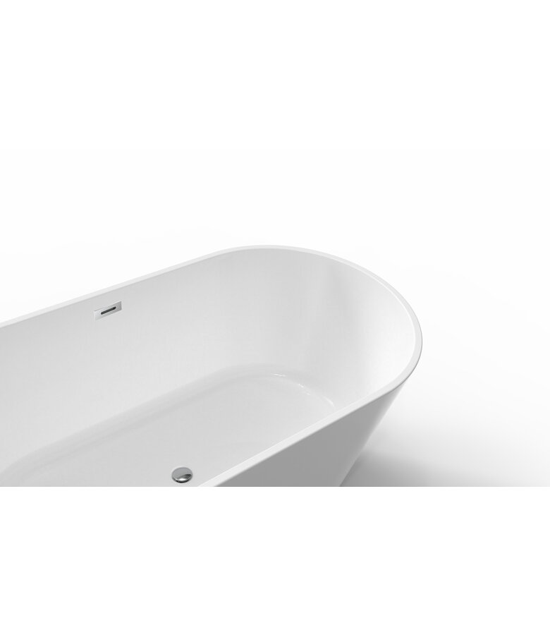 Vrijstaand ligbad Miami 170 x 79 x 59 cm - wit