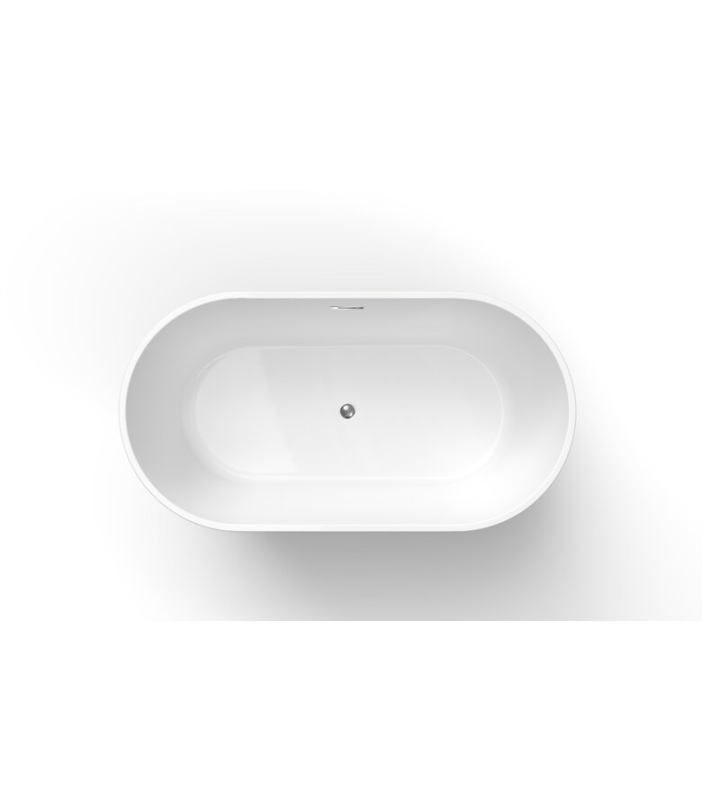 Vrijstaand ligbad Miami 170 x 79 x 59 cm - wit