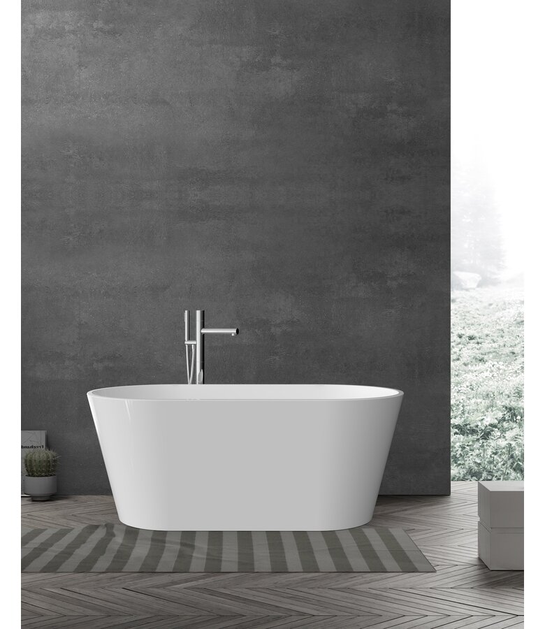 Vrijstaand ligbad Miami 170 x 79 x 59 cm - wit