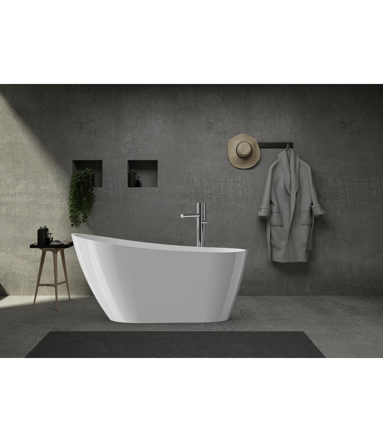 Vrijstaand ligbad Andes 170 x 80 x 72 cm - wit