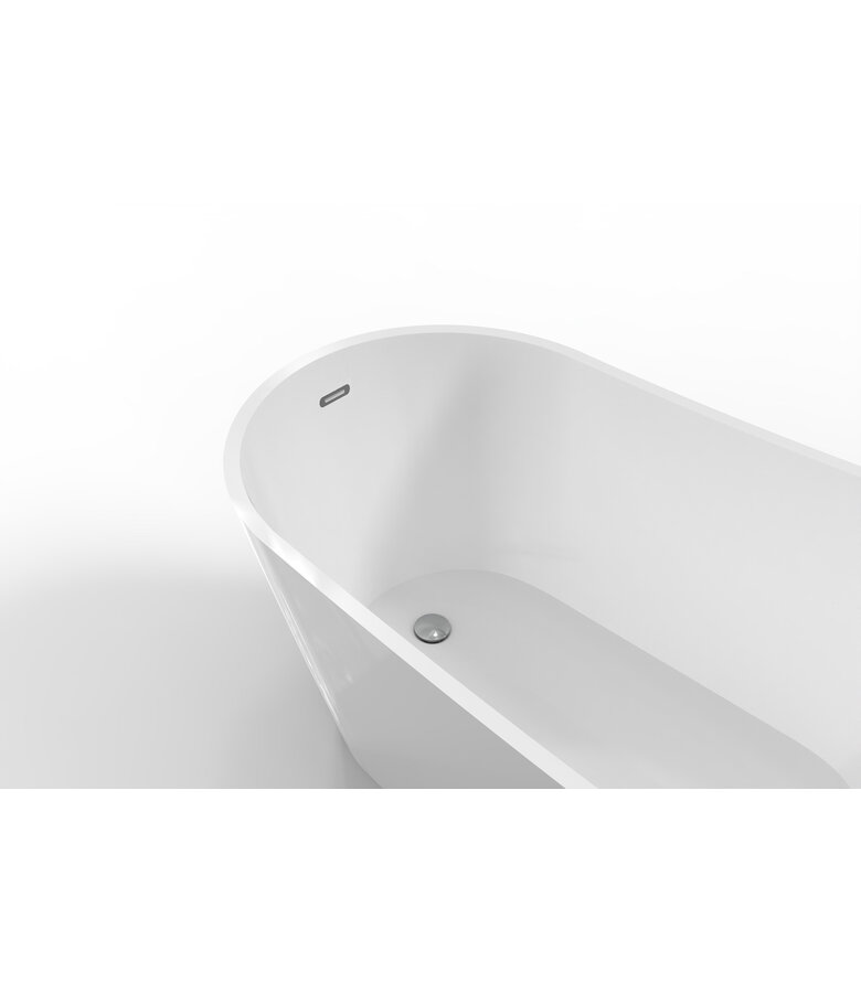 Vrijstaand ligbad Andes 170 x 80 x 72 cm - wit