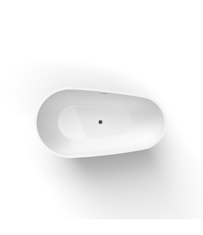 Vrijstaand ligbad Peru 170 x 80 x 58 cm - wit