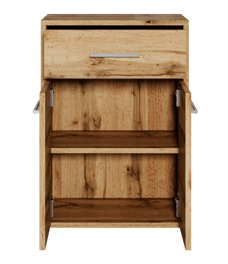 Badkamerkast Nemo staand 52 x 29 x 79 cm - eiken