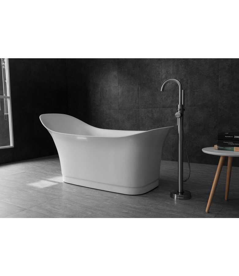 Vrijstaand ligbad Sante Fé 170 x 78 x 82 cm - wit