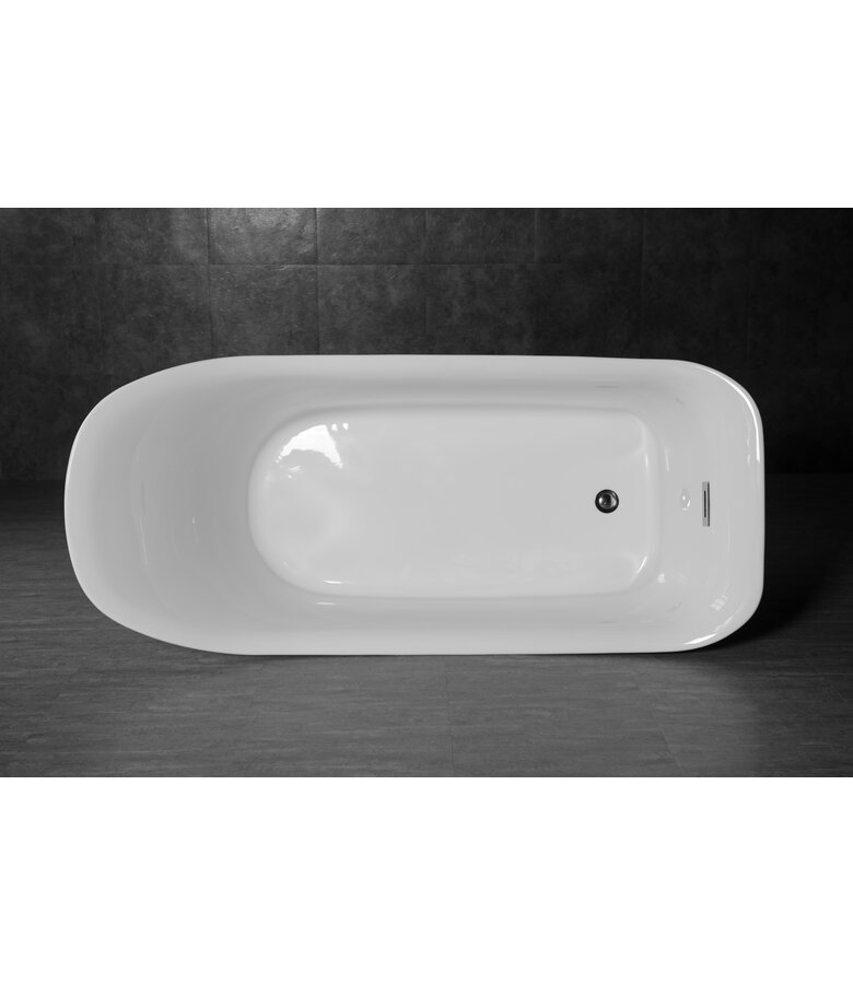 Vrijstaand ligbad Sante Fé 170 x 78 x 82 cm - wit