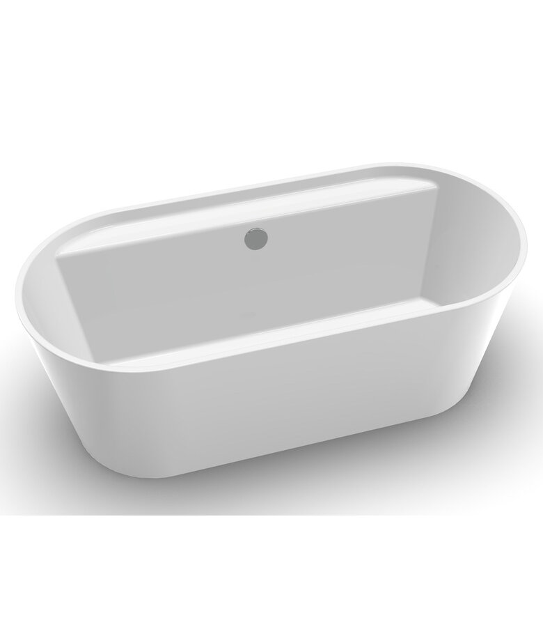 Vrijstaand ligbad Alco 170 x 85 x 60 cm - wit