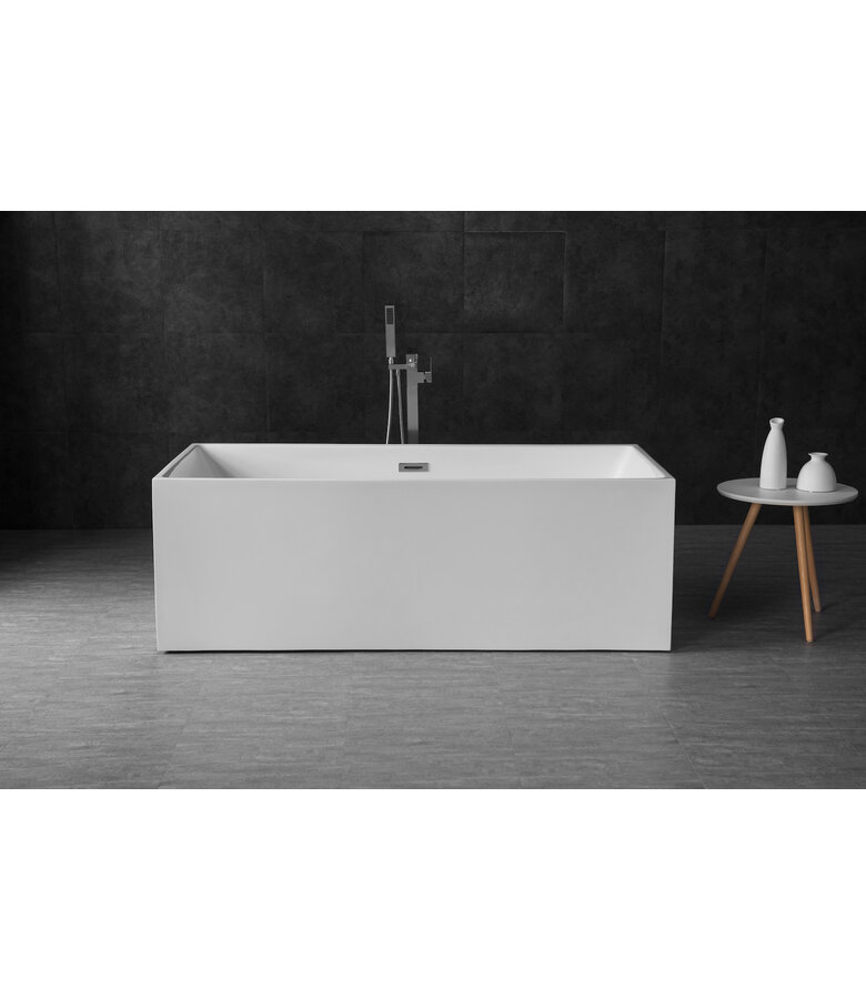 Vrijstaand ligbad Akaro 170 x 80 x 58 cm - wit