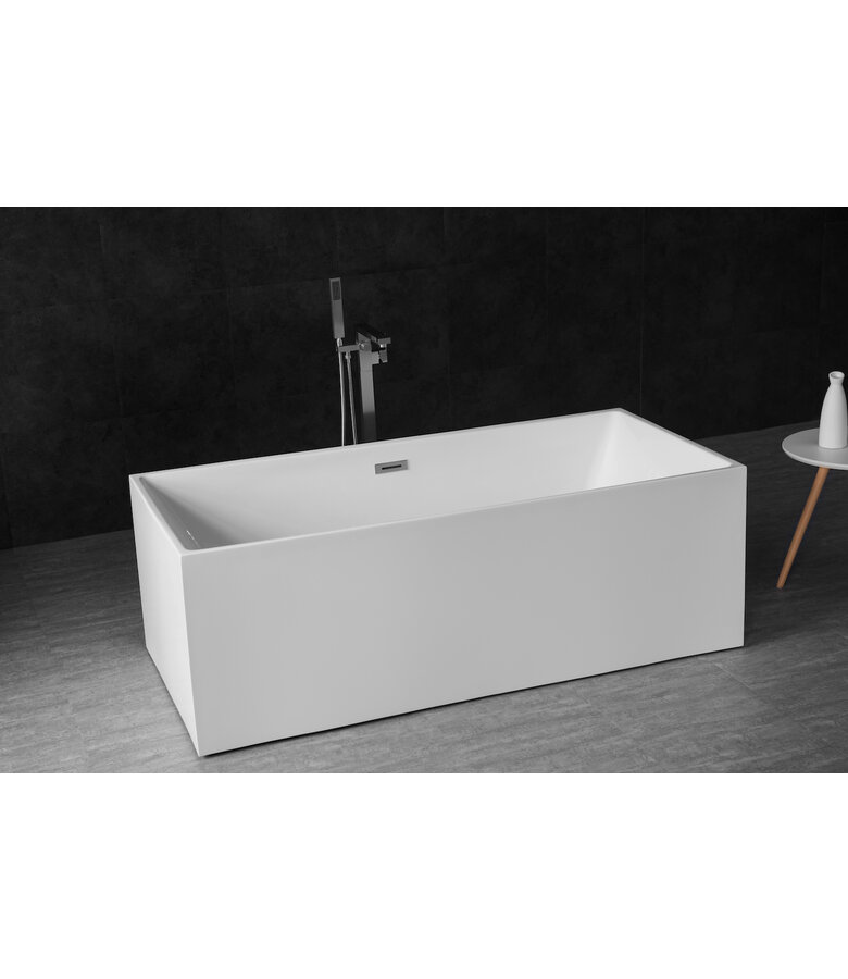 Vrijstaand ligbad Akaro 170 x 80 x 58 cm - wit