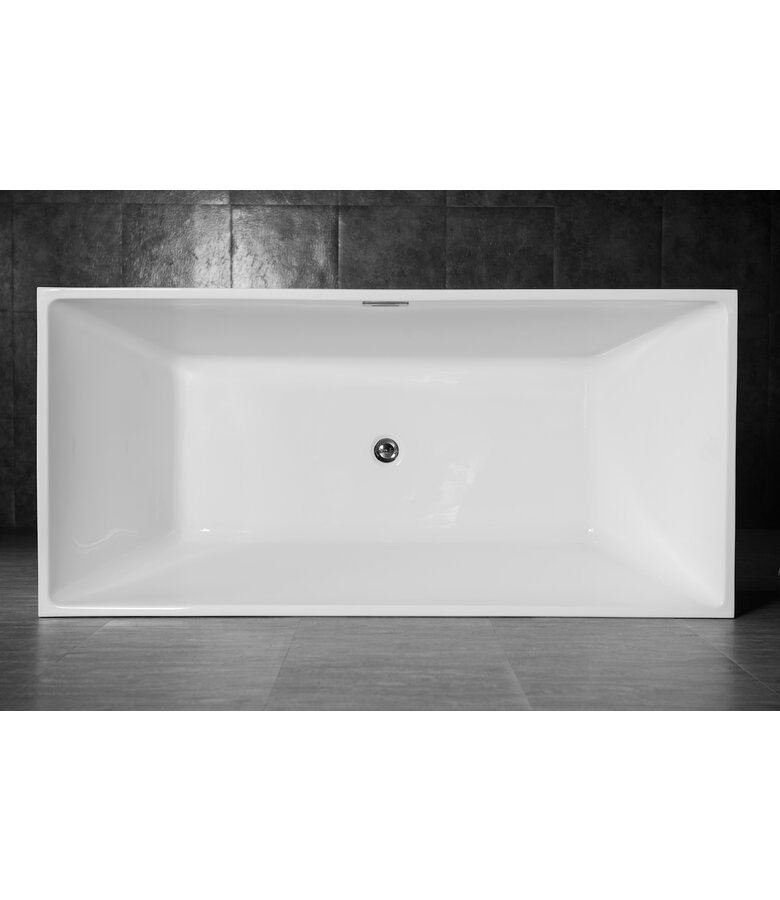 Vrijstaand ligbad Akaro 170 x 80 x 58 cm - wit